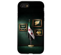 Syria Flag and Map Damascus Proud Heritage Design Love Syria Case for iPhone SE (2020) / 7/8