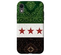 Syria Flag and Map Damascus Proud Heritage Design Love Syria Case for iPhone XR