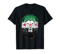 Syria Flag Damascus Syrian Flag I Love Syria T-Shirt