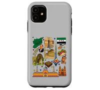 Syria Heritage Collage - Vintage Middle Eastern Culture Case for iPhone 11