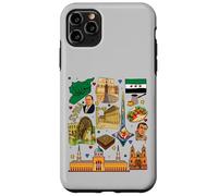 Syria Heritage Collage - Vintage Middle Eastern Culture Case for iPhone 11 Pro Max