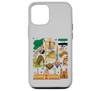 Syria Heritage Collage - Vintage Middle Eastern Culture Case for iPhone 12/12 Pro