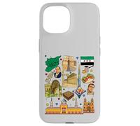 Syria Heritage Collage - Vintage Middle Eastern Culture Case for iPhone 15