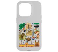 Syria Heritage Collage - Vintage Middle Eastern Culture Case for iPhone 15 Pro