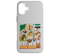 Syria Heritage Collage - Vintage Middle Eastern Culture Case for iPhone 16 Plus