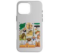 Syria Heritage Collage - Vintage Middle Eastern Culture Case for iPhone 16 Pro Max