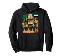 Syria Heritage Collage - Vintage Middle Eastern Culture Pullover Hoodie