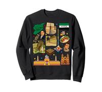 Syria Heritage Collage - Vintage Middle Eastern Culture Sweatshirt