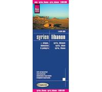 Syria, Lebanon (1:600.000) with Aleppo, Damascus, Palmyra: mit Aleppo, Damascus und Palmyra. Exakte Höhenlinien. Höhenschichten-Relief. GPS-tauglich ... Straßennetz. Ausführlicher Ortsindex