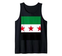 Syria New Flag Syrian Heart Proud Democracy National Day Tank Top