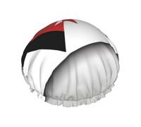 Syrian Arab Republic Flag Map04 Shower Caps Women Reusable Large Shower Cap Men Quickdry Care Hair Long Short Kids Bath