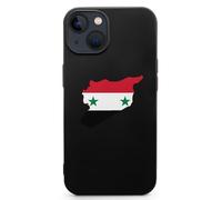 Syrian Map Flag Printed Phone Case Compatible with iPhone 13 Series TPU Cute Protective Cover for Women Men