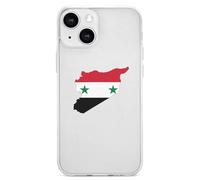Syrian Map Flag Printed Phone Case Compatible with iPhone 13 Series TPU Cute Protective Cover for Women Men