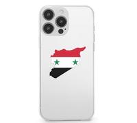 Syrian Map Flag Printed Phone Case Compatible with iPhone 13 Series TPU Cute Protective Cover for Women Men