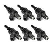 syringe 6Pcs Car Fuel Injector Nozzle 1427240 13537546244 1439800 For BMW E46 E39 X3 Z3 Z4 3 5 Flow Matched Engine 2.5L