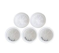 Syringe Filters PES Membrane Non-sterilized Diameter 25mm Pore Size 0.45μm for Laboratory Filters [CASE of 100pcs] by Allpure Biotechnology (PES-25mm-0.45μm) White