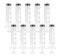 Syringes Set, 20ml Plastic Syringe, Liquid Measuring Tools for Pets, Labs, Animal Feeding, Dispensing, Watering (No Needle, 10 PCS)