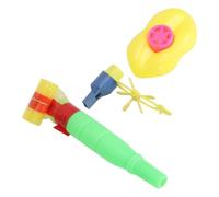Syrisora 3pcs Kids Oral Training Tool, Tongue Trainer Whistle Speech Strengthening Kit with Storage Box, for Children Teens Adults Language Sensory Development