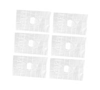 Syrisora 50pcs Cardiopulmonary Resuscitation Barrier, Portable Emergency Face Shield with PVC Polyester Gauze Material for First Responder Hospital Multi Scene Application