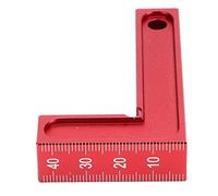 Syrisora 90 Degree Positioning Squares Aluminum Alloy L Type Ruler | Right Angle Clamp for Woodworking, Rustproof 6061 Corner Marking Tool, 75x45mm Measuring Range, Cabinet and Drawer Assembly
