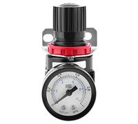 Syrisora Air Compressor Pressure Regulator Valve, 0.05-1Mpa Adjustable G1/4