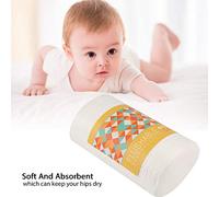 Syrisora Biodegradable & Flushable & Cloth Diaper Liner, 100pcs/roll Bamboo Fiber Diaper Insert, Super Soft & Absorbent, for Baby, Washable & Reusable, 7.1 x 11inch