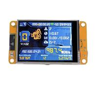 Syrisora Bitcoin Miner, WiFi BTC Mining Machine with 2.8 Inch Screen, for ESP32 WROOM 32 Support 1060KH/s Bluetooth 4.2 USB Plug and Play