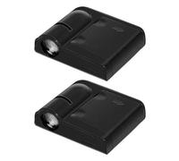Syrisora Car Door Lights, Battery Powered Fashionable Car Door LED Projector Lights Eco Friendly Car Door Courtesy Light (Type 2)
