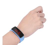 Syrisora Digital LED Sport Watch with Silicone Strap, 12-Hour Dial for