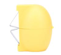 Syrisora Egg Shell Opener, Quickly Open Hard Boiled and Raw Eggs Without Mess, Comfortable Grip for Precise Handling, with Easy Press Design, for Home Kitchen Baking Yellow