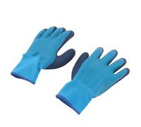 Syrisora Electrical High Voltage Safety Gloves,Electrician Insulated Gloves, 400V Voltage Resistance Anti Slip Rubber Electrical High Voltage Gloves for Electrical Equipment