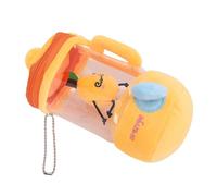 Syrisora Juicer Plush Toy with Drawstring Rotating Action for Kids (Orange)