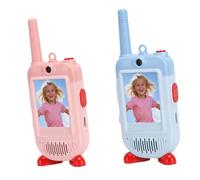 Syrisora Kids Video Intercom, 2 Pcs Wireless HD Handheld Video Intercom for Children with Easy to Use Design, Live Interaction, Strong Signal Penetration, Clear Sound Transmission