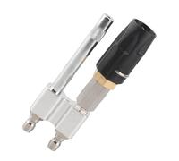 Syrisora M5 Twist Nozzle, Stainless Steel Pressure Washer Nozzle with Adjustable 0 to 60 Degree Spray Angle and 1 4in Quick Connect, for Washing Roofs High Places Up to 50