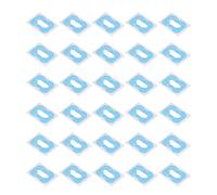 Syrisora Mouth Tape, 30 Pcs Sleep Strips for Nose Breathing Training, Gentle Snoring Solution with Central Vent for Improved Sleep, Safe for Adults and Kids (Blue)