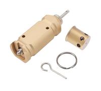 Syrisora Perimeter Trip Alarm Trip Wire Alarm Perimeter Intrusion with Rust Resistant Aluminum Alloy for Camping Home Security Property Safety (Yellow)