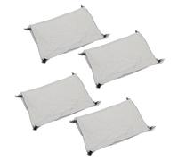 Syrisora Pool Robot Filter Mesh, 4 Filter Pads for MeranusPower4 Series Pool Cleaners, Vital Replacement Part, Washable