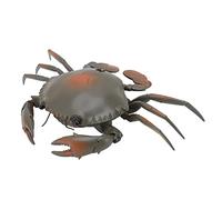 Syrisora Remote Control Toy, Remote Controlled Crab Toy, Educational Simulated Sea Life, Electric Crab Animal Model for Children, Birthday Gift (Cyan)