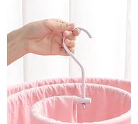 Syrisora Round Spiral Quilt Sheets Hanger,Round Spiral Quilt Sheets Hanger, Innovative Rotating Quilt Drying Rack Home Balcony Quilt Drying Tool
