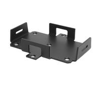 Syrisora Small Battery Tray Aluminum Boat Mount, with Adjustable Hold Down Strap, for 12V 6-15AH 6V 7-12AH Batteries Storage on Kayak ATV Motorcycle Generator