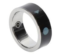 Syrisora Smart Ring 25mAh Magnetic Charging, Bluetooth Remote Control Page Turner for Video Scrolling, Selfie Camera, Electric Book (Size 17)