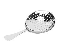 Syrisora Stainless Steel Julep Strainer with Ergonomic Handle for (Mirror