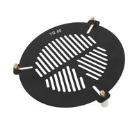 Syrisora Telescope Focusing Mask, Aluminum Alloy Bahtinov Mask with 3 Mount for Easy Installation, for Outer Diameter 84-115mm Reflector Refractor Dobsonian Mak Cas SCT Telescopes