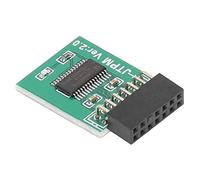 Syrisora TPM 2.0 Module with Powerful Encryption, 14-Pin LPC Interface and Enhanced Security for Win11, Green
