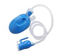 Syrisora Urine Bottle, 2000ml Large Capacity Spill Proof Sealed Lid with Flexible Tube for Bedridden Patients Elderly and Children