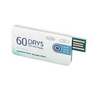 Syrisora USB Temperature Data Logger, 10000 Groups Storage High Accuracy Disposable Portable Temperature Recorder with PDF Report for Food Cold Chain Monitoring