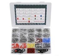 Syrkoven Auto Wire Terminal Kit 518pcs for Car Truck Boat | Includes 1mm, 1.5mm, 1.8mm, 2.2mm, 2.8mm, 3.5mm sizes, precise matching for connectors