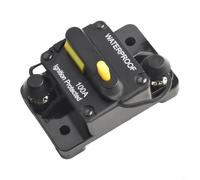 Syrkoven Heavy Duty DC Breaker 3000A Rating 12V-48V Manual Switch(100A) | Marine grade housing, salt spray resistant, bilge area safe, for rugged thermoplastic, long lifespan