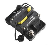 Syrkoven Heavy Duty DC Breaker 3000A Rating 12V-48V Manual Switch(200A) | Marine grade housing, salt spray resistant, bilge area safe, for rugged thermoplastic, long lifespan