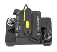 Syrkoven Heavy Duty DC Breaker 3000A Rating 12V-48V Manual Switch(60A) | Marine grade housing, salt spray resistant, bilge area safe, for rugged thermoplastic, long lifespan